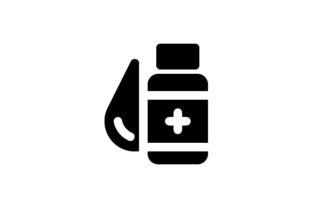 A Designer's Review of the Syrup Medicine Glyph Icon for Embroidery