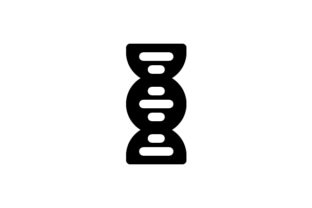 A Designer's Take: The DNA Glyph Icon for Embroidery Projects