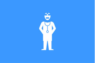 A Designer’s Take on the Medical Doctor Flat Vector Icon
