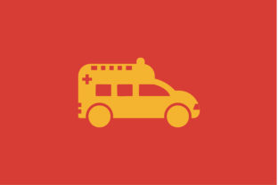 A Medical Ambulance Icon That Stitches Into Real Projects