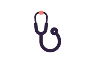 A Professional Take on the Medical Pressure Meter Icon for Embroidery
