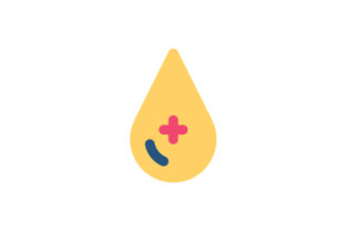 Blood Flat Icon: A Designer's Assessment for Embroidery