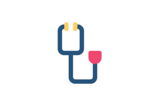 Evaluating the Stethoscope Flat Icon for Real Embroidery Projects
