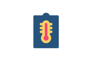 Evaluating the Thermometer Flat Icon for Real Embroidery Projects