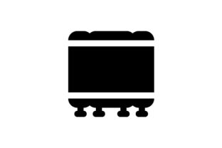 My Design Review: The Bed Screen Glyph Icon for Embroidery Projects
