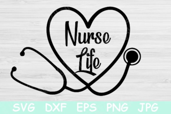 Nurse Life SVG Heart Stethoscope: A Designer’s Review