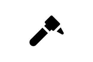Otoscope Glyph Icon: A Designer's Practical Review for Embroidery