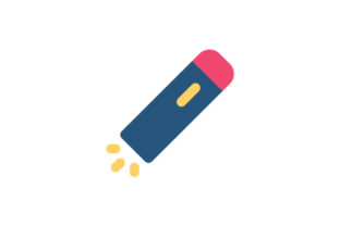 Penlight Flat Icon: A Designer's Review for Practical Embroidery