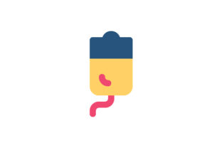 Why the Infusion Flat Icon Works for Embroidered Medical Projects